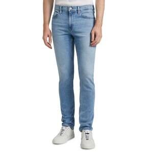 NEW PAIGE federal slim straight leg jeans in emberton